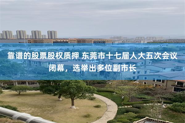 靠谱的股票股权质押 东莞市十七届人大五次会议闭幕，选举出多位副市长