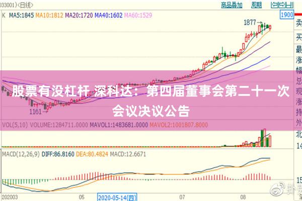股票有没杠杆 深科达：第四届董事会第二十一次会议决议公告